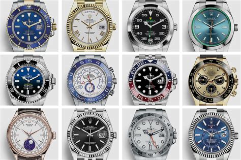 rolex model guide|compare rolex models and features.